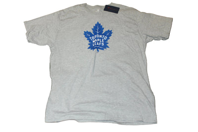 NHL Toronto Maple Leafs Men's Fanatics Grey Logo Tee - XXXLarge