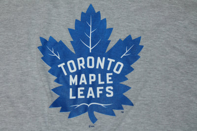 NHL Toronto Maple Leafs Men's Fanatics Grey Logo Tee - XXXLarge