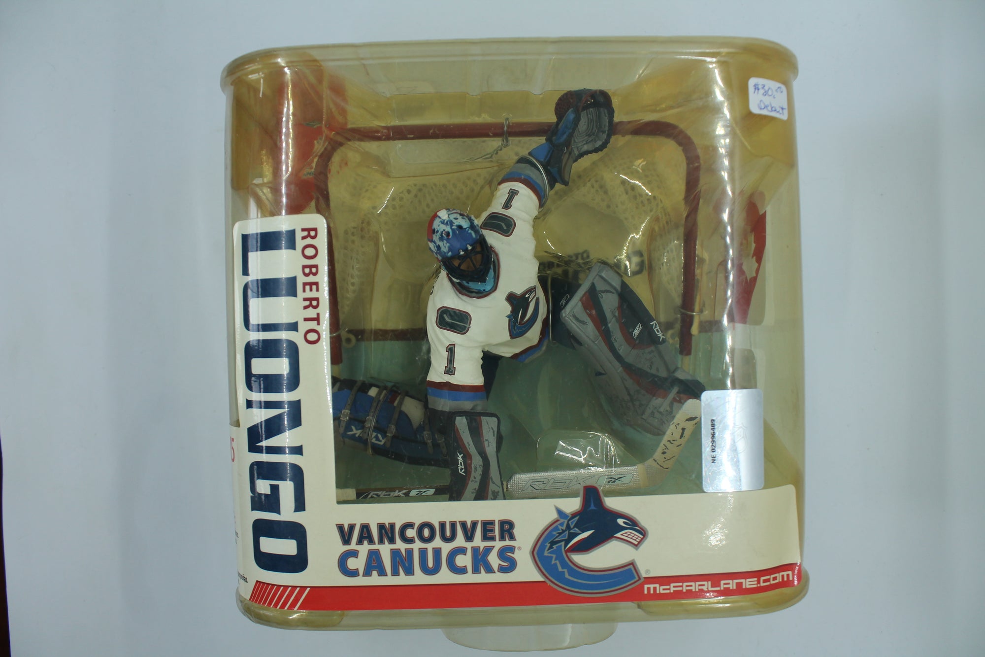 Roberto Luongo Mcfarlane Series 15 - Vancouver Canucks (Debut)