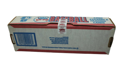 1990 Fleer Baseball Factory Sealed Complete Set of 672 Cards w/ 45 Logo Stickers