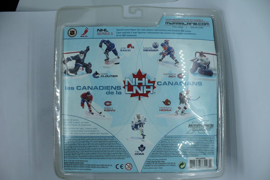 Dan Cloutier Mcfarlane NHL Series 5 -  Vancouver Canucks