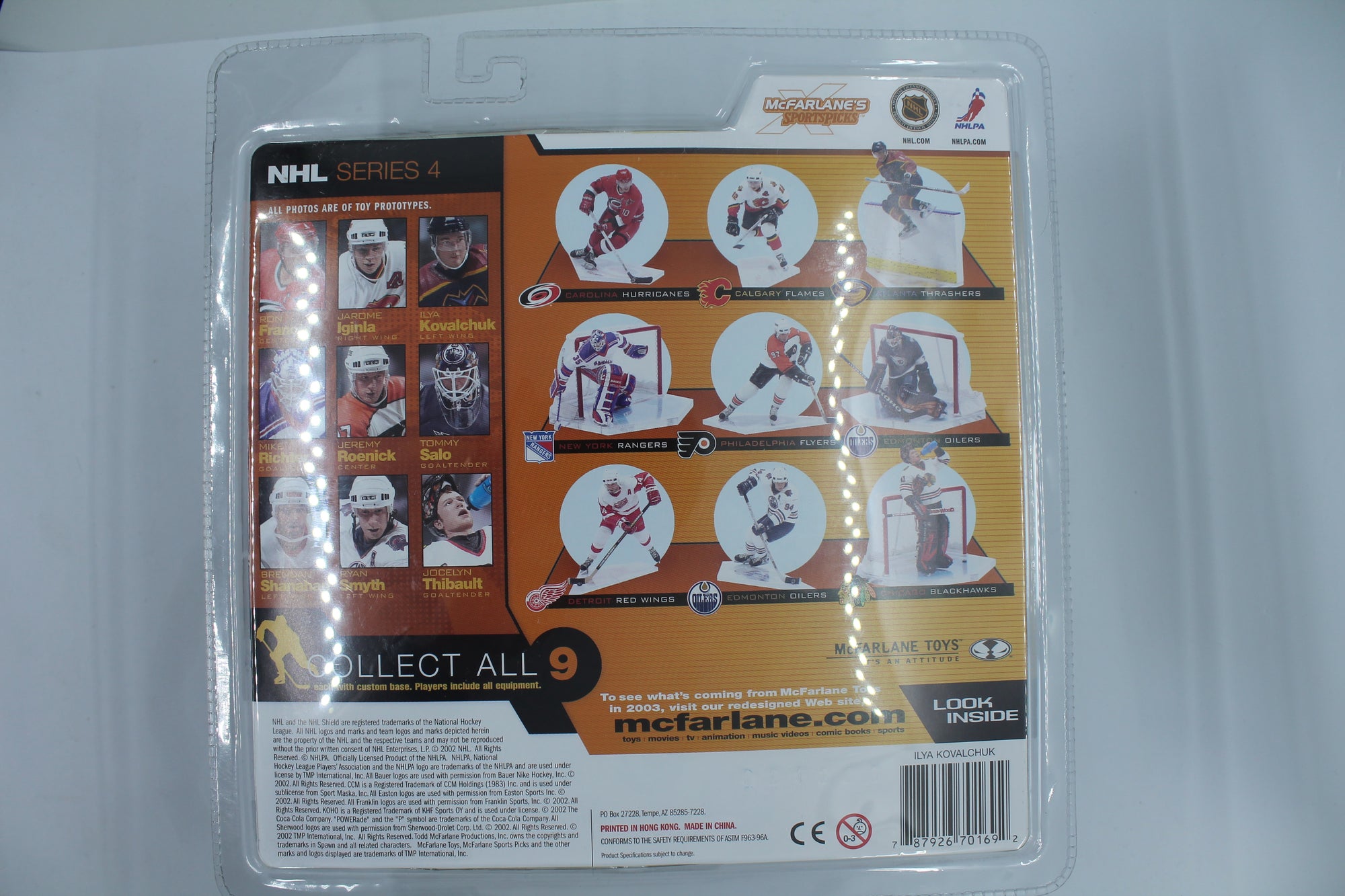 Ilya Kovalchuk McFarlane Series 4 Variant - Atlanta Thrashers (2002)