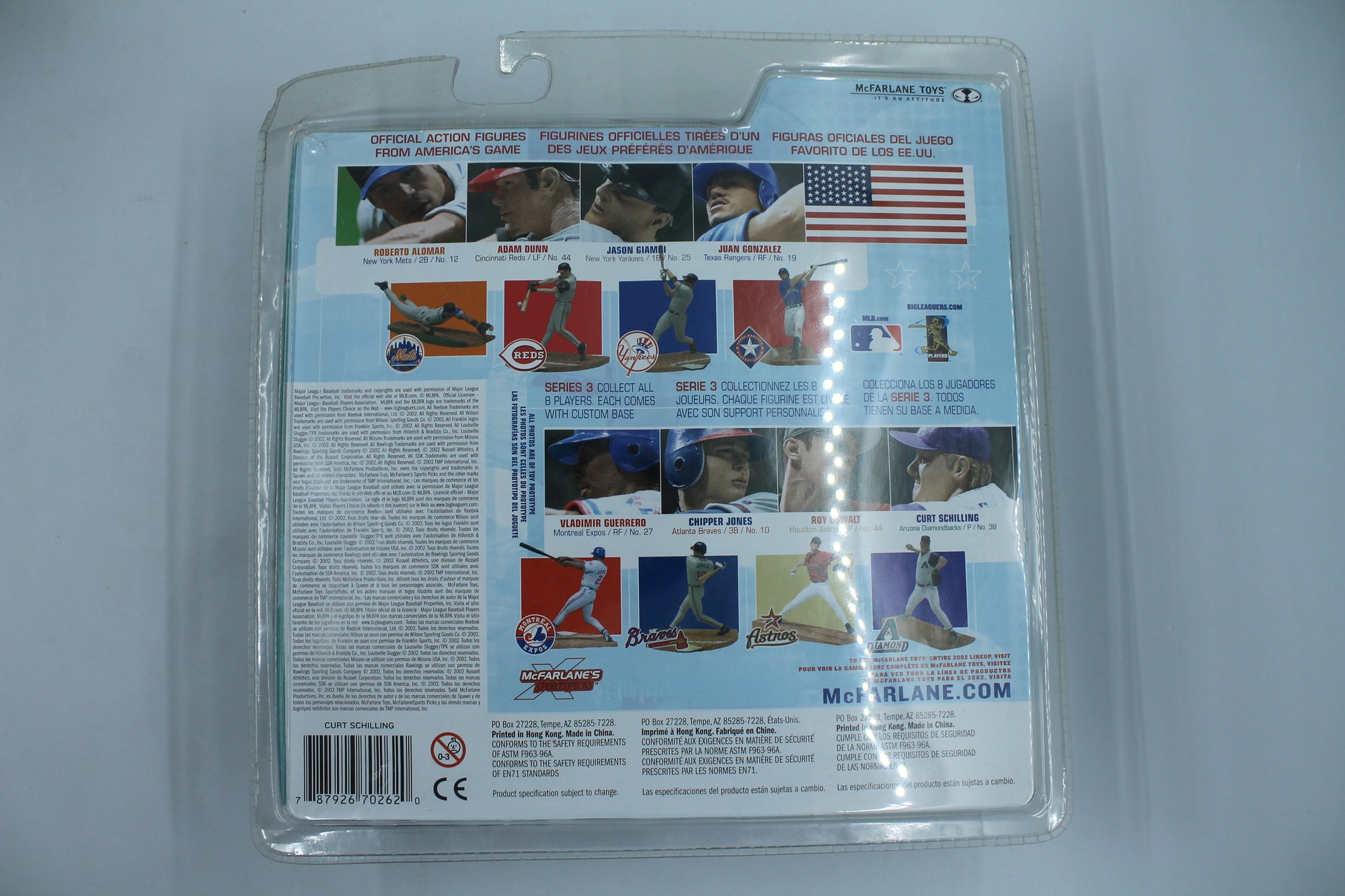 Curt Schilling 2002 McFarlane Variant Toys MLB Sport Picks Series MLB 3 Action Figure