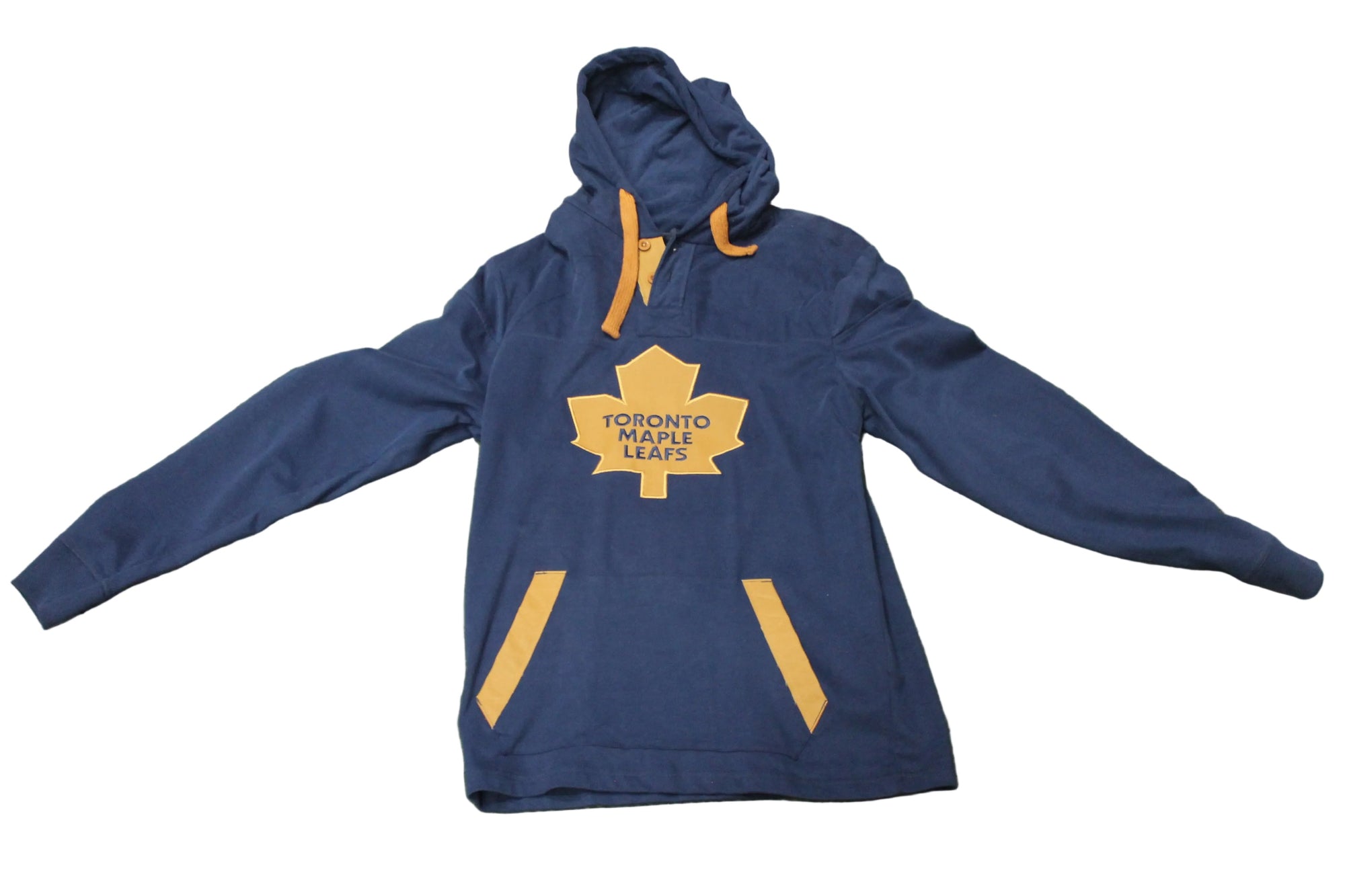 NHL Toronto Maple Leafs Old Time Hockey Men's Causeway Collection Hoodie - Medium