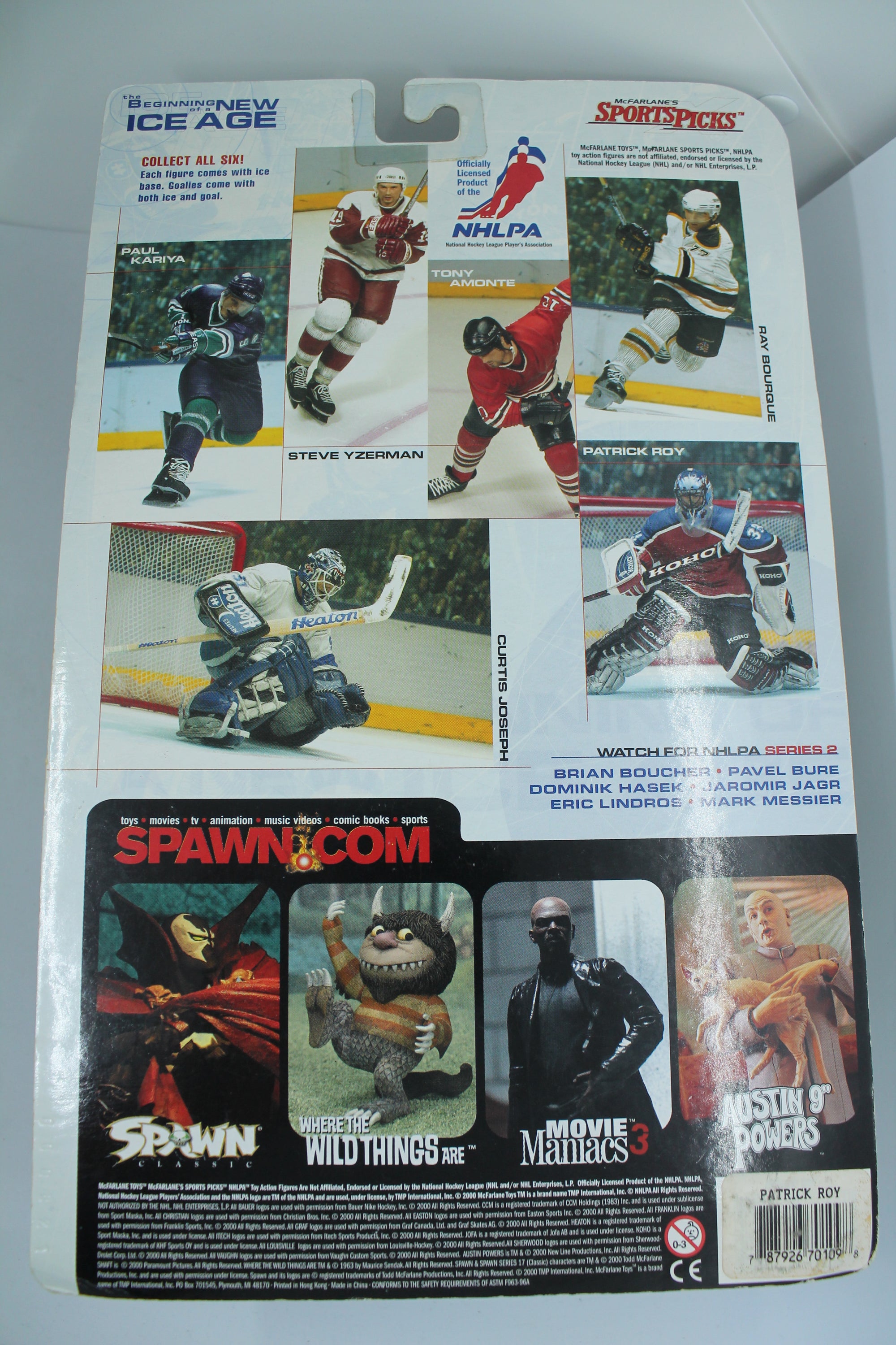 Patrick Roy McFarlane Series 1 - NHLPA (2000)