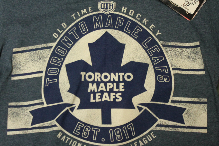 NHL Toronto Maple Leafs Old Time Hockey Men's Lenox Tee - Small