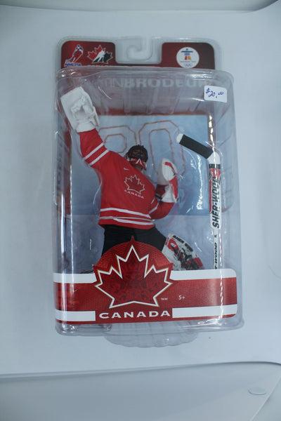 2010 Martin Brodeur McFarlane Figure Team Canada Red Jersey Gold Medalists