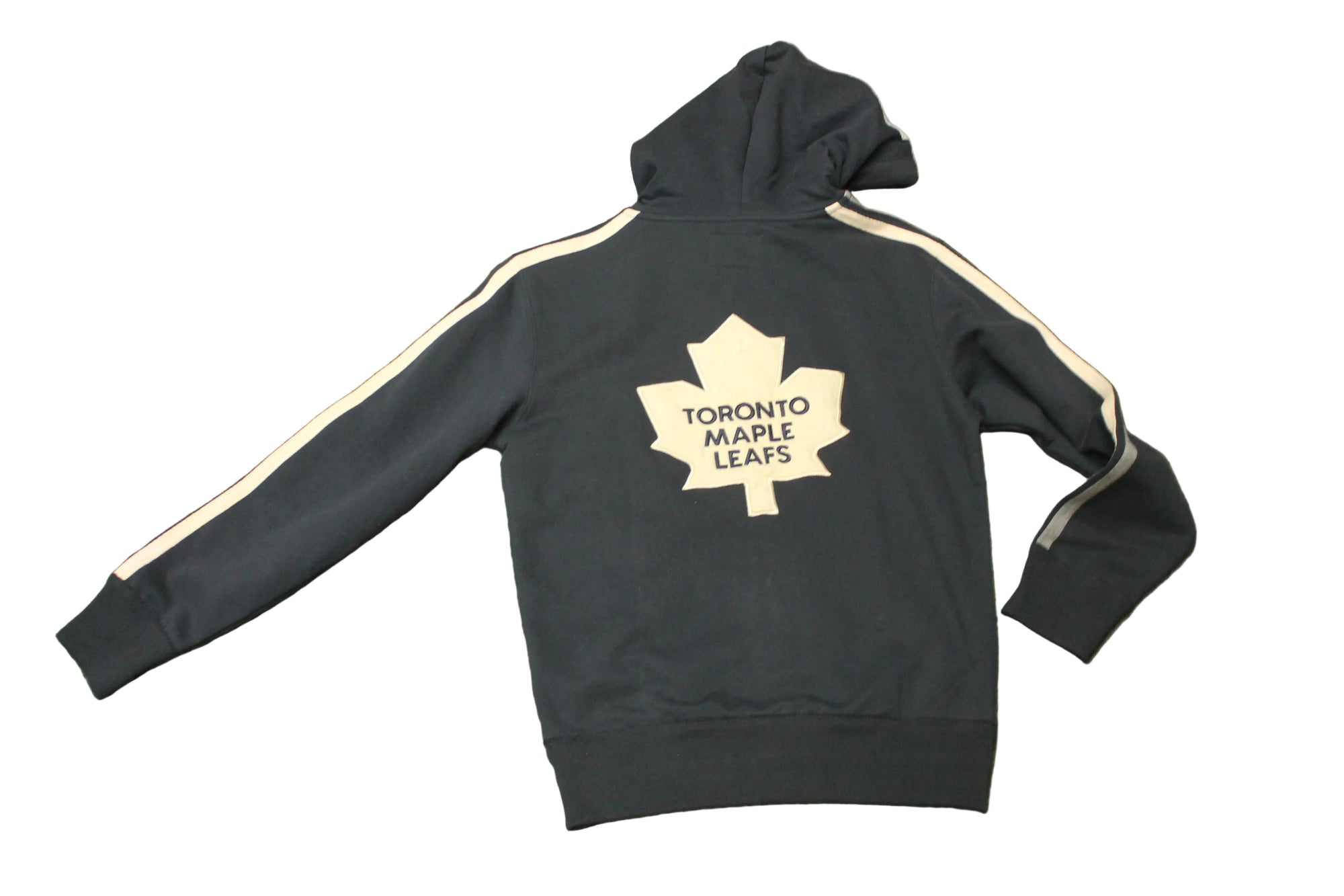 NHL Toronto Maple Leafs Old Time Hockey Men's Loge Collection Zip-Up - Small