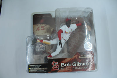 Bob Gibson Cooperstown Collection Series 1  Mcfarlane - (2004) - St. Louis Cardinals