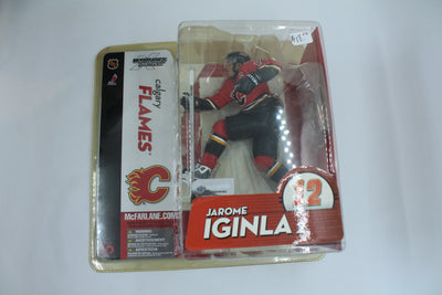 McFarlane Series 10 Jarome Iginla 2 6" Action Figure 2005 - Calgary Flames
