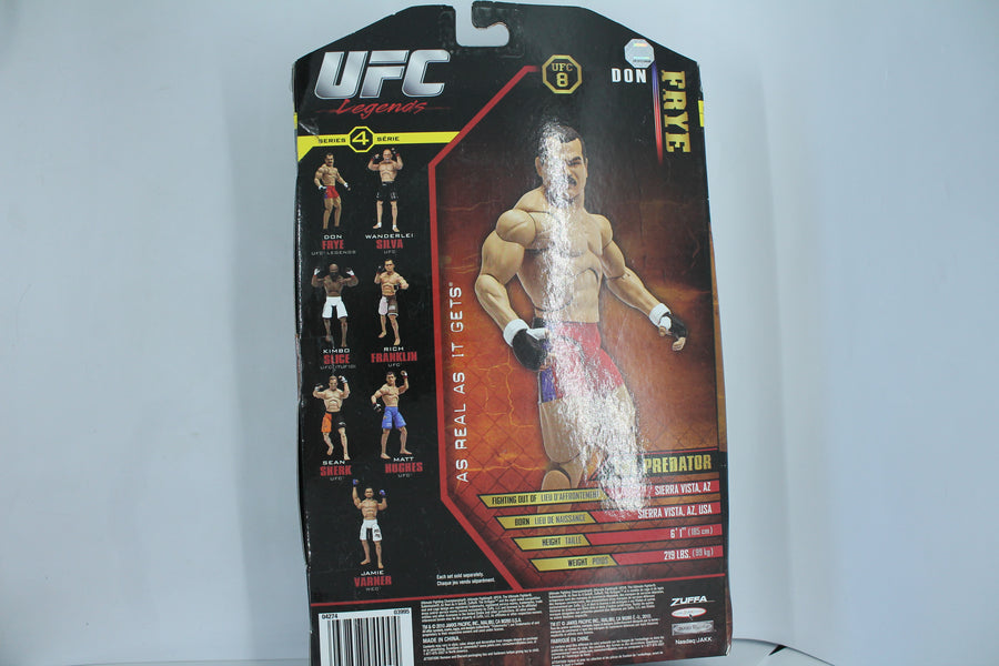 Don Frye UFC Legends Action Figure Jakks Pacific Series 4 Ultra Flex Zuffa USA