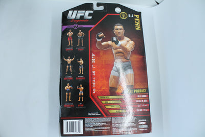 B.J. Penn UFC Legends Action Figure Jakks Pacific Series 7 Ultra Flex Zuffa