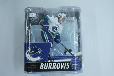 Alex Burrows McFarlane NHL Series 29 Vancouver Canucks Silver Variant #17 of 1000