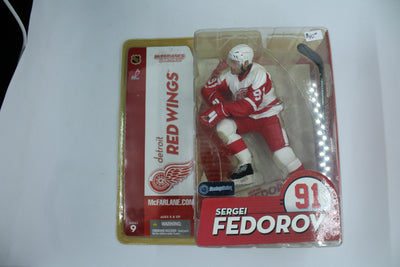 Sergei Fedorov McFarlane NHL 9 - Variant - Detroit Red Wings