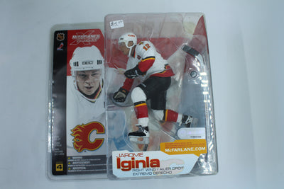 McFarlane Series 4 Jarome Iginla  6" Action Figure 2002 - Calgary Flames