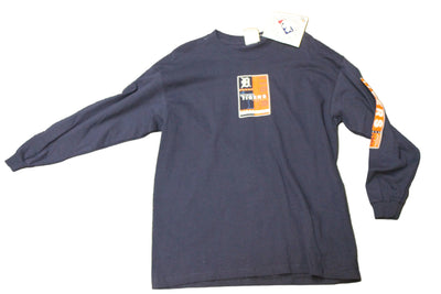MLB Detroit Tigers Youth Long Sleeve Majestic Map Tee