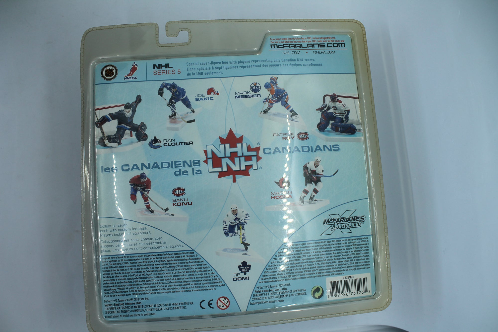 McFarlane Joe Sakic Series 5 - Quebec Nordiques 6" Action Figure (Sale)