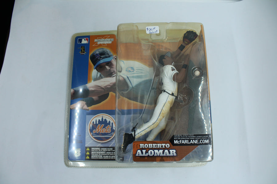 Roberto Alomar McFarlane MLB Series 3 Variant - New York Mets