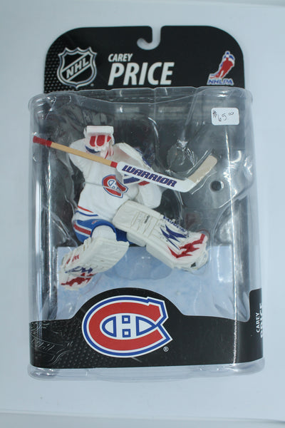 CAREY PRICE MCFARLANE NHL 21 WAVE 1 2009 WHITE CHASE VARIANT