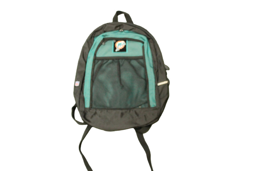 Miami Dolphins Backpack - Black, Green & Orange