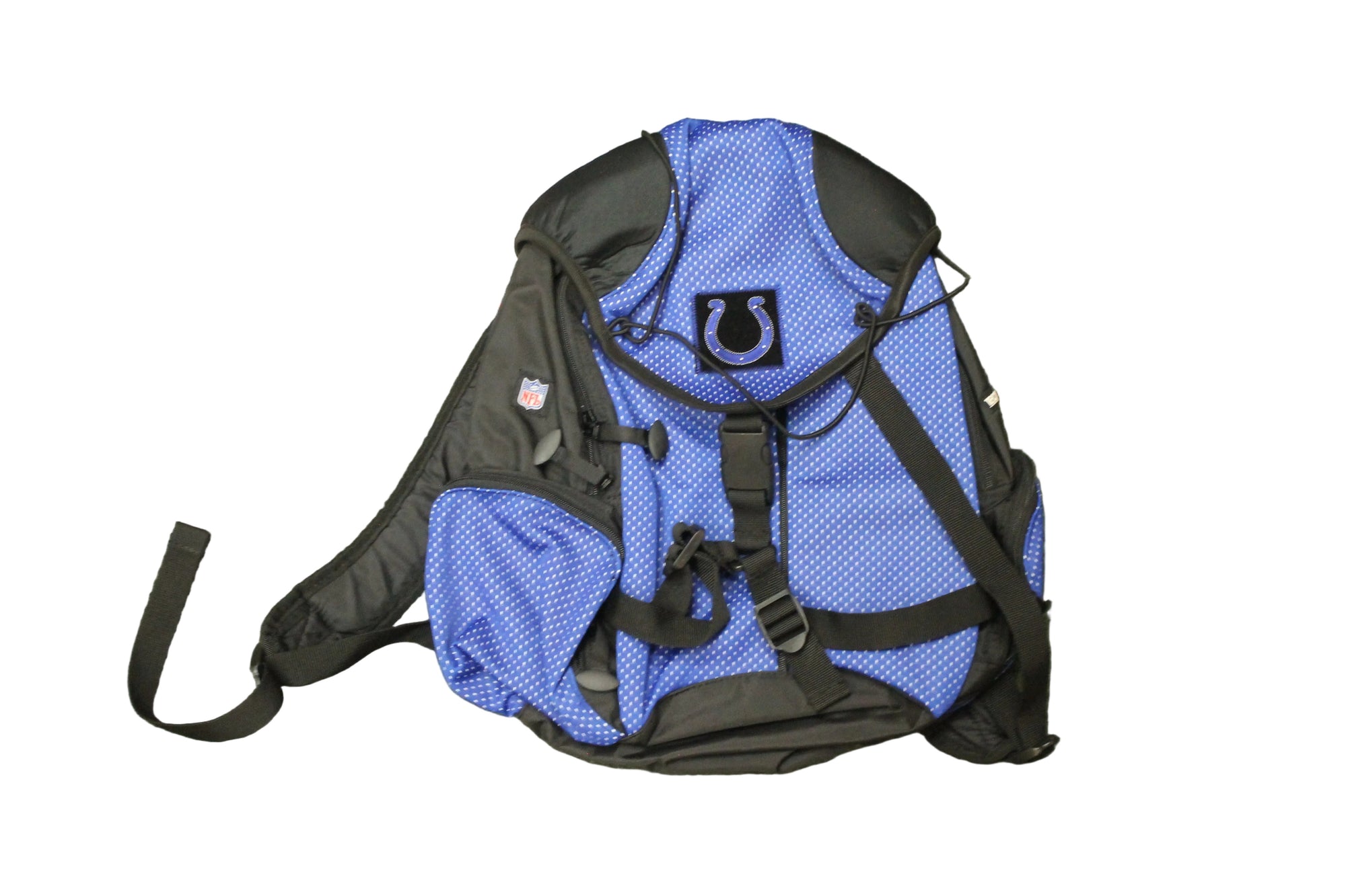 Indianapolis Colts Backpack - Black & Blue