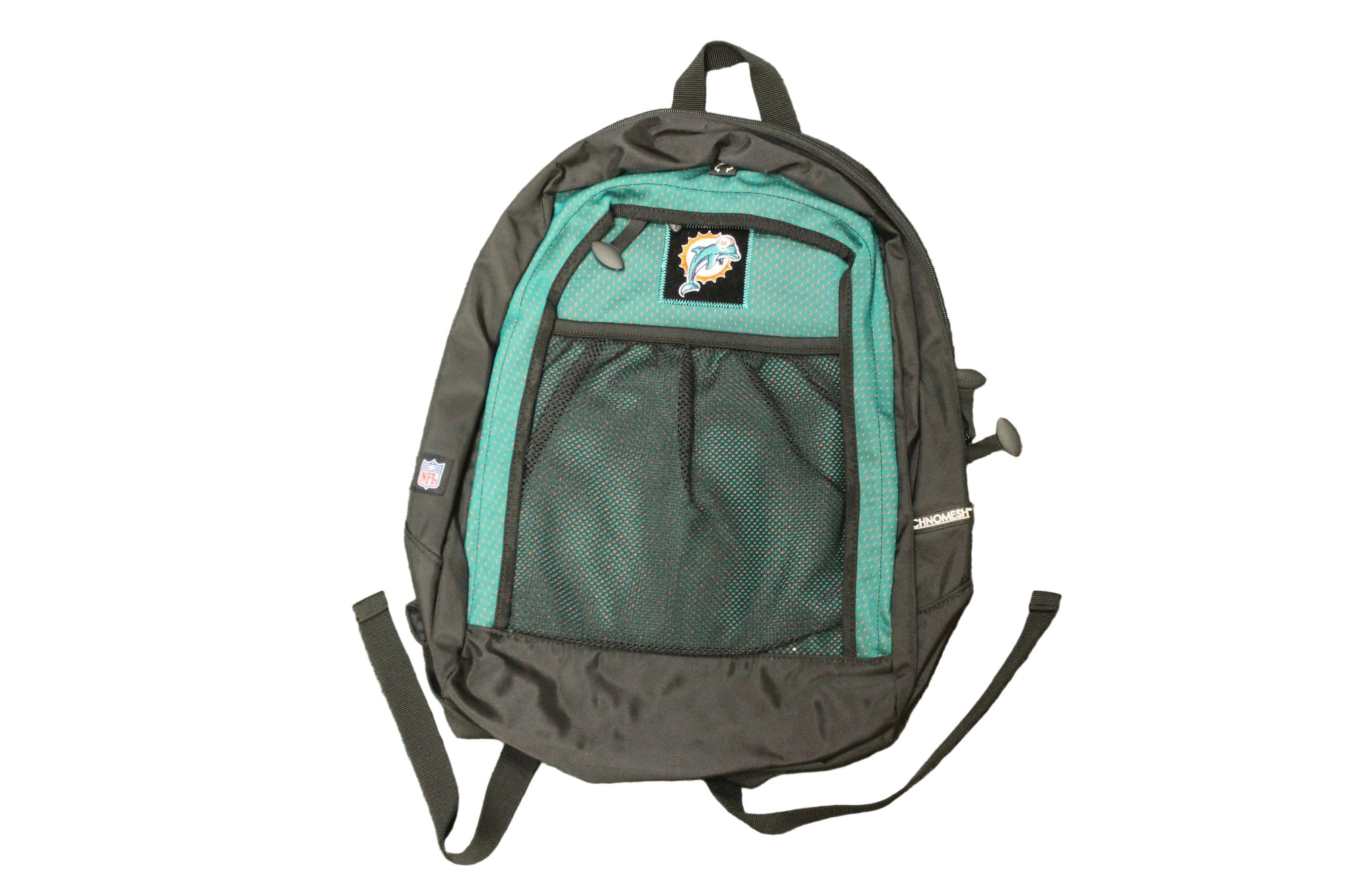 Miami Dolphins Backpack - Black, Green & Orange