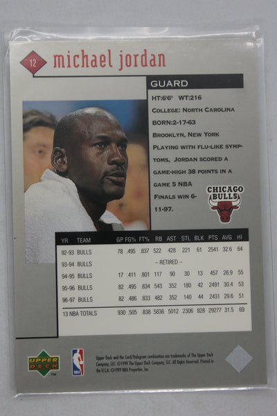Michael Jordan 1998-99 Upper Deck Black Diamond - [Base] #12