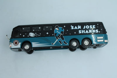 NHL San Jose Sharks 1:64 Scale Collector Tour Bus