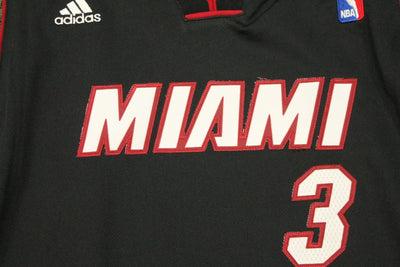 NBA Miami Heat Dwayne Wade #3 Adidas Swingman Youth Jersey - Youth XL