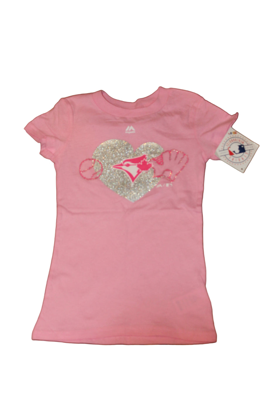 MLB Toronto Blue Jays "Love" Pink Tee