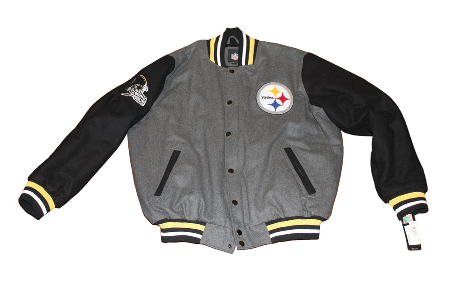 NFL Pittsburgh Steelers Wool Varsity Jacket