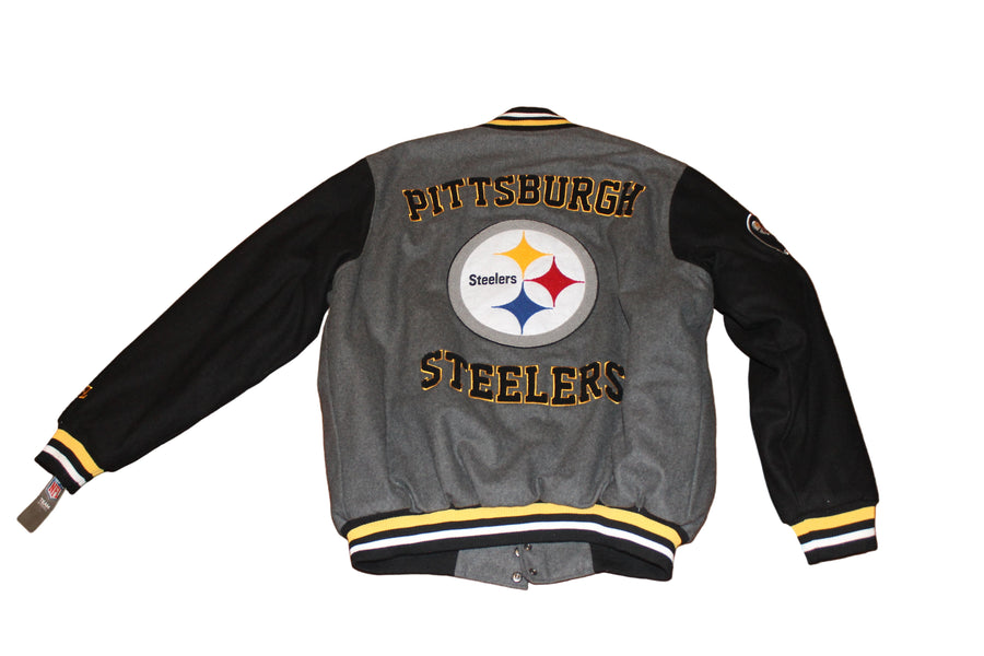 NFL Pittsburgh Steelers Wool Varsity Jacket