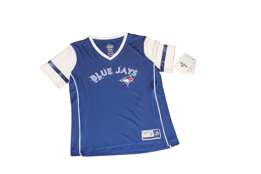 MLB Toronto Blue Jays Girls Youth Majestic Bling Tee