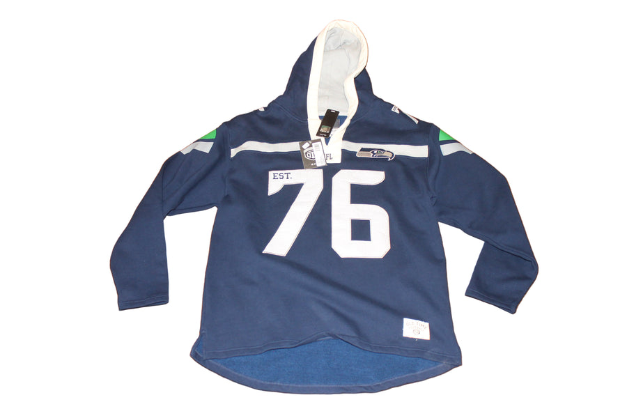 NFL Seattle Seahawks Old Time Football Option Hoodie