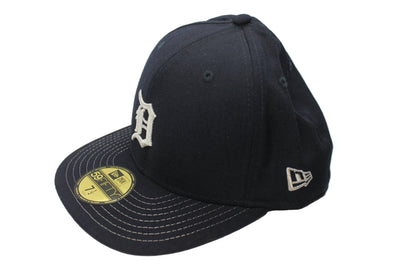 MLB Detroit Tigers New Era 59Fifty Chromafitted Navy/Silver Fitted Hat