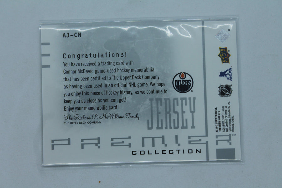 2021-22 UD Premier 20th Anniversary Jersey Card #AJ-CM - #281/300