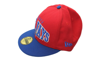 MLB Toronto Blue Jays New Era 59Fifty Size 7 1/2 Fitted Hat (Red, White & Blue)