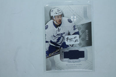 Brayden Point 2016-17 Ultimate Collection - Silver Jersey #118 Ultimate Rookies -  #093/249  Rookie Card