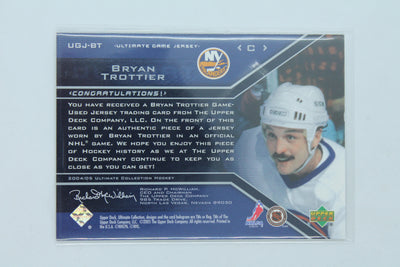 Bryan Trottier 2004-05 Upper Deck Ultimate Game Jersey -  #UGJ-BT #226/250