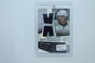 Ryan Jones 2008-09 SPx - Rookies Jerseys - Rookie Card  #0646/1,299