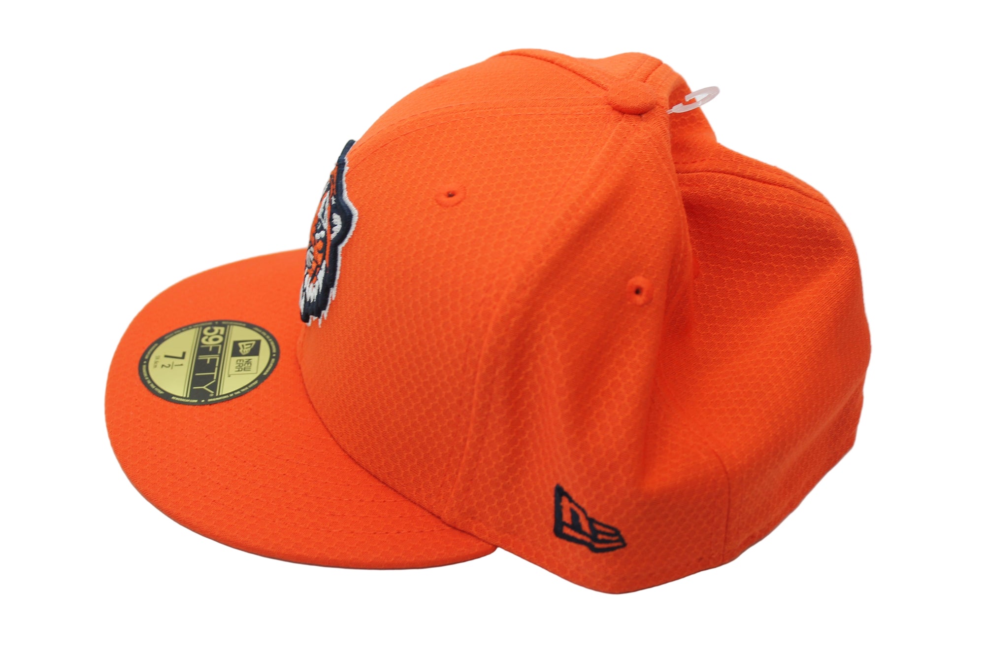 MLB Detroit Tigers New Era 59Fifty Fitted Hat - Tiger Head - Orange - 7 1/2