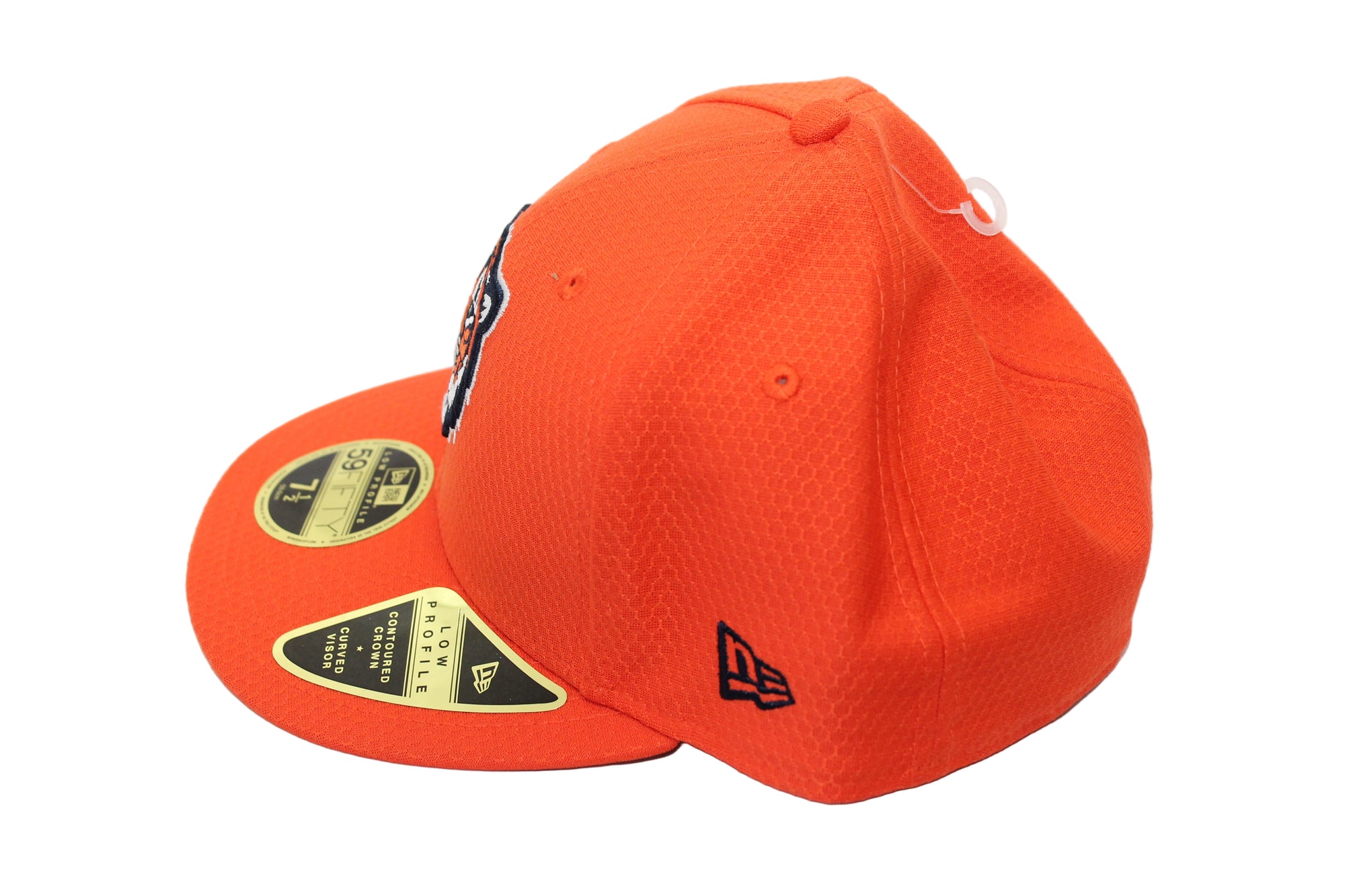 MLB Detroit Tigers New Era Low Profile 59Fifty Fitted Hat - Tiger Head - Orange - 7 1/2