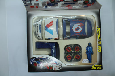 1999 Mark Martin #6 Valvoline Official Building Set - Mega Bloks