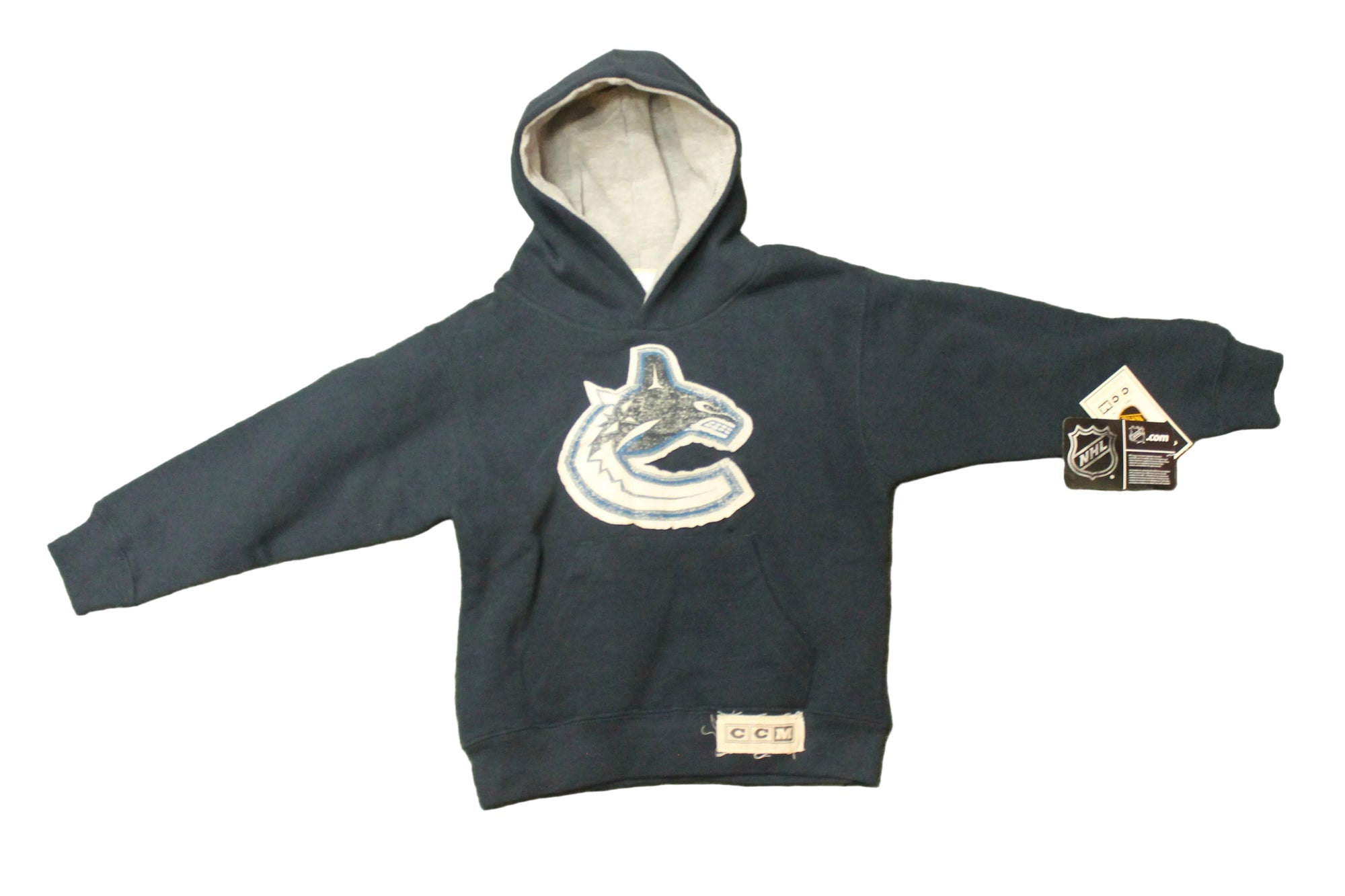 NHL Vancover Canucks KID'S CCM Team Classics Hoodie