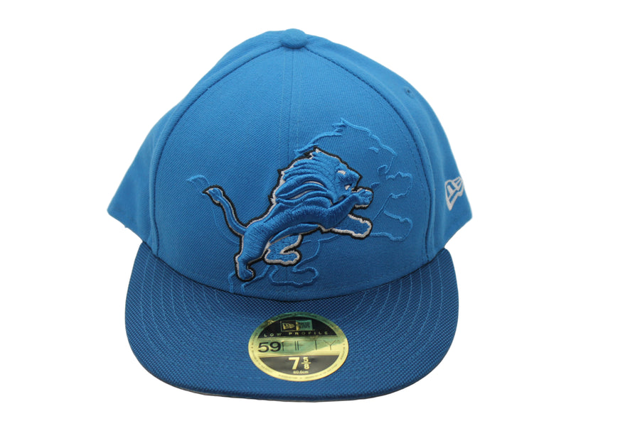 NFL Detroit Lions New Era 59Fifty Low Profile Fitted Hat - Onfield - 7 5/8