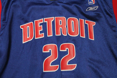 NBA Detroit Pistons Youth Reebok Prince Replica #22 Jersey - Youth XLarge