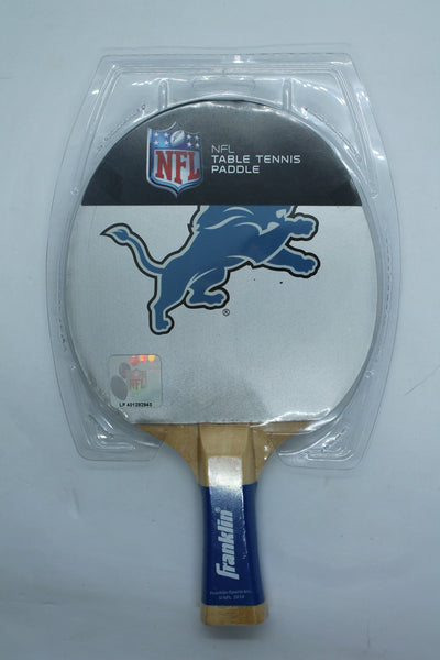 NFL Franklin Detroit Lions Table Tennis Paddle