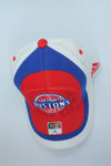 NBA Detroit Pistons adidas OSFM Flex Hat - White, Blue & Red