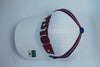 NBA Detroit Pistons adidas OSFM Flex Hat - White, Blue & Red - PISTONS