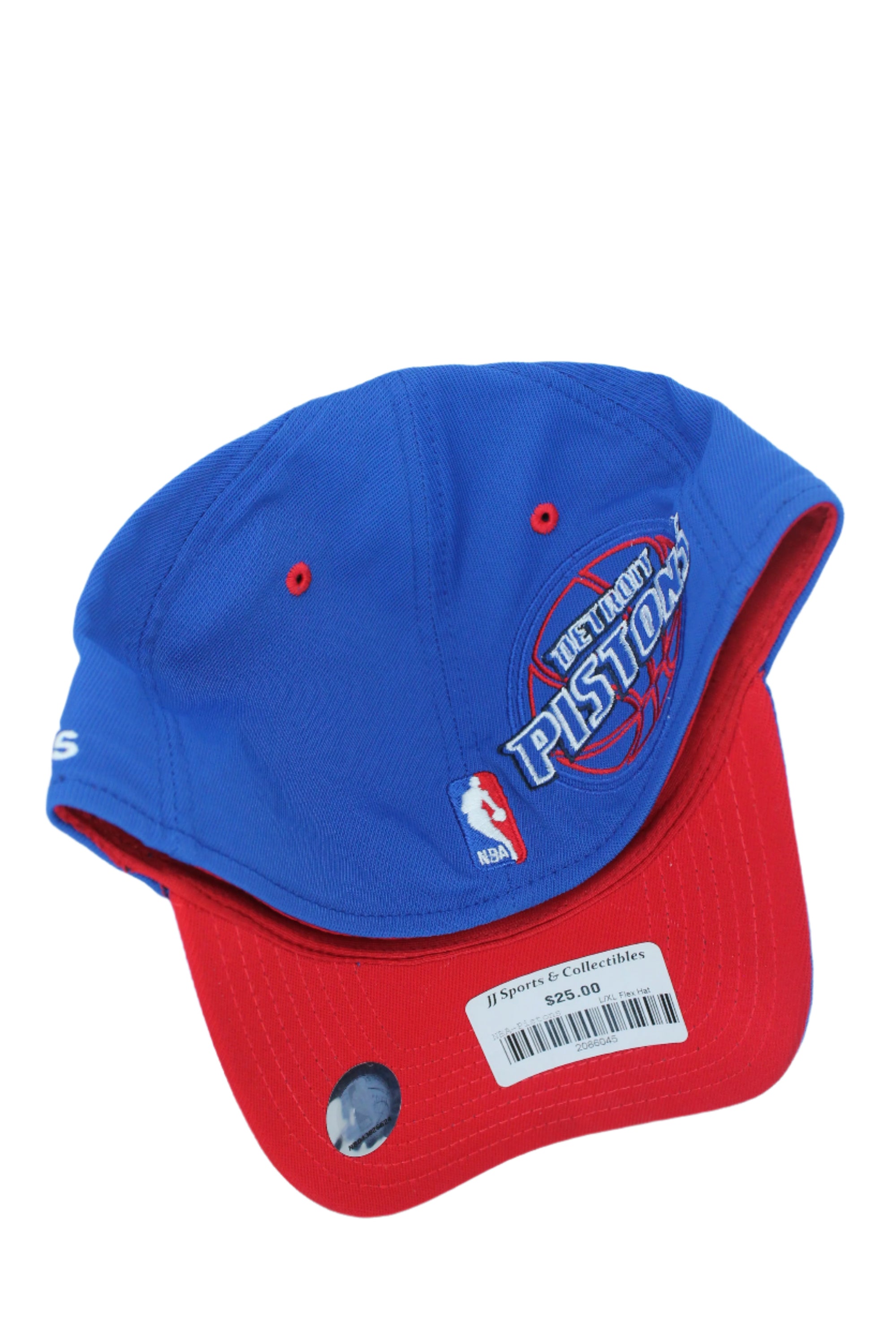 NBA Detroit Pistons adidas OSFM Flex Hat - Blue - L/XL